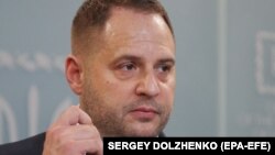 ფოტო არქივიდან. უკრაინის პრეზიდენტის ოფისის ხელმძღვანელი ანდრი ერმაკი