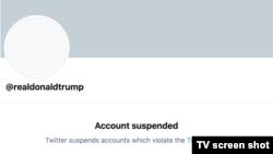 Kompanija Twitter Inc saopštila je u subotu, 9. januara iza ponoći, da je trajno suspendovala nalog predsednika SAD Donalda Trumpa zbog rizika od daljeg podsticanja na nasilje