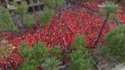 Мільйон каталонців вийшов на вулиці Барселони з вимогою незалежності – відео Мільйон каталонців вийшов на вулиці Барселони з вимогою незалежності – відео