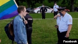 Ярослав Сироткин, активист ЛГБТ-движения "Каллисто". Фото Ричарда Хармса