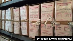 Prizor iz jednog depoa Arhiva Bosne i Hercegovine