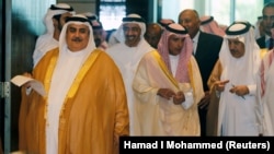 Встреча глав МИД стран, бойкотирующих Катар (Манама, Бахрейн, 30 июля 2017 г.)