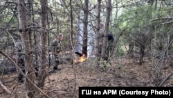 Илустрација, Армијата вклучена во гасењето пожари