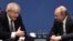 Boris Johnson cu Vladimir Putin în marginea Conferinței Internaționale despre Libia, în Berlin, 1 ianuarie, 2020. 