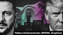 ვოლოდიმირ ზელენსკი და დონალდ ტრამპი - ფოტოილუსტრაცია