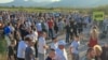 Protest against the projetc of sewer collector in Botun, Zeta, Montenegro