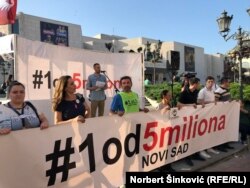 Protest u Novom Sadu, 8. jun