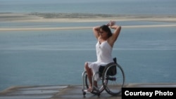 Танец на инвалидной коляске в фильме «Молния»
