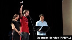 პაატა შამუგია "საბას" დაჯილდოებაზე