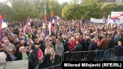 Protest u Banjaluci, 2. septembar 2021.