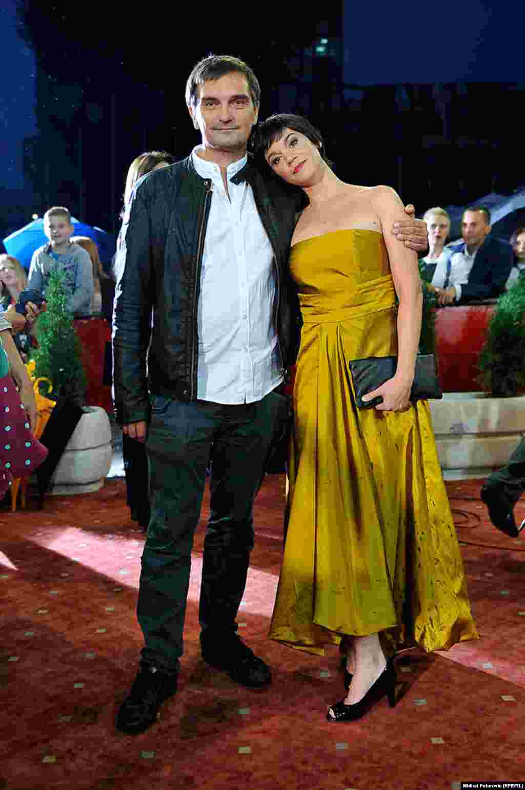 Glumci Leon Lučev i Marija Škaričić