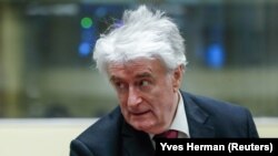 Radovan Karadžić osuđen je na 40 godina zatvora pred Haškim tribunalom, za genocid i druge ratne zločine (Karadžić u sudnici 23. aprila)