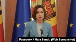 Maia Sandu susține o conferință de presă după ședința Consiliului Suprem de Securitate, 30 iulie 2025.