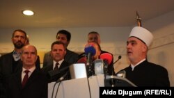 Husein ef. Kavazović za govornicom