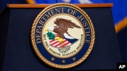 Logo Ministarstva pravde Sjedinjenih Američkih Država (foto-arhiv)