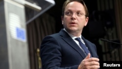 Evropski komesar za proširenje Oliver Varhelyi 