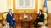 Ambasadori i Mbretërisë së Bashkuar në Prishtinë, Jonathan Hargreaves, takohet me kryetarin e Kuvendit të Kosovës, Dimal Basha, 4 shtator.
