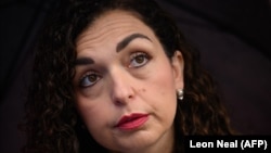 Vjosa Osmani, maj 2025.