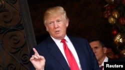 Donald Trump u svom odmaralištu Mar-a-Lago na Floridi, SAD, decembar 2016.