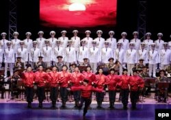 Виступ російського військового ансамблю імені Александрова в Туреччині. Стамбул, 25 січня 2014 рік