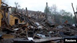 Последствия российского удара по Киеву, 24 апреля 2025 года