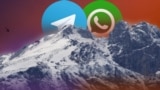 Коллаж: WhatsApp and Telegram