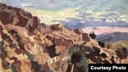 Луканский пейзаж. Полотно работы Карло Леви.