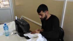 Migranti su sašili maske za sve stanovnike i zaposlene u Prihvatnom centru u Bujanovcu