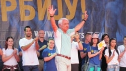 Veroljubu Stevanoviću, kako kaže, nedostaju mitinzi (na fotografiji na predizbornom skupu 2015. godine)