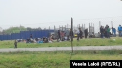 Migranti kod srpsko-mađarske granice