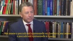 Курт Волкер о российской пропаганде на Донбассе и в Крыму (видео) Курт Волкер о российской пропаганде на Донбассе и в Крыму (видео)
