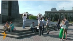 Народный сход в поддержку Навального в Красноярске Народный сход в поддержку Навального в Красноярске