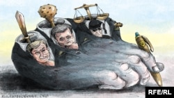 Політична карикатура Олексія Кустовського