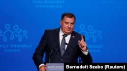 Člana Predsedništva BiH, Milorada Dodika, Budimpešta 23. septembar 2021.