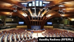 Зал заседаний Парламентской ассамблеи Совета Европы в Страссбурге