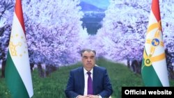 Аксе, ки паёми наврӯзии раисиҷумҳури Тоҷикистон Эмомалӣ Раҳмонро ҳамроҳӣ мекард. Акс бино бар метадати он 12 март гирифта шуда, 19 март нашр гаштааст. (Акс аз president.tj) 