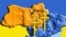 Ukraine -- Religious map, undated