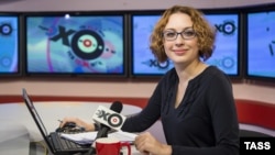 Журналистка радиостанции "Эхо Москвы" Татьяна Фельгенгауэр