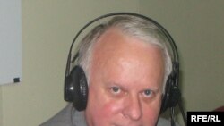 Пан Яцек Ключковский у студії Радіо Свобода