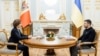 Ukrajinski predsednik Volodimir Zelenski 25. januara u Kijevu sa predsjednicom Moldavije Majom Sandu.