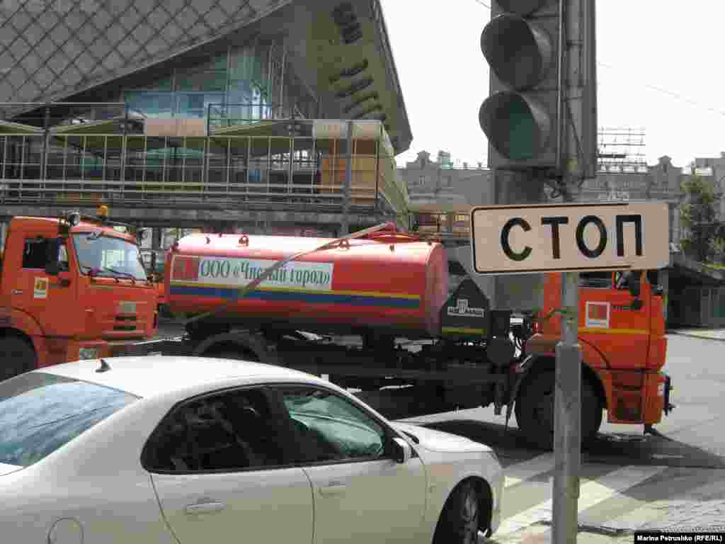 Пушкинская площадь подготовлена к прибытию участников "Марша миллионов"