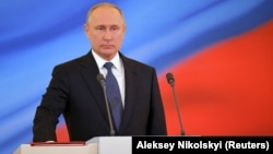 Инаугурация президента России Владимира Путина, 7 мая 2018 года