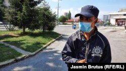 Ejub iz Maroka na sarajevskoj autobuskoj stanici.