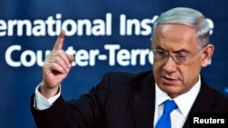 На снимке: премьер-министр Израиля Беньямин Нетаньяху