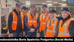 Delegacija Podgorice na čelu sa Nađom Ljiljanić i Borisom Spalevićem u zvaničnoj posjeti Francuskoj. Pariz, 10. maj 2025.