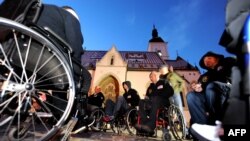 Ratni veterani na protestu protiv Predraga Matića i tadašnje aktualne vlasti u Hrvatskoj