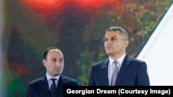 ანრი ოხანაშვილი (მარცხენა) და მამუკა მდინარაძე