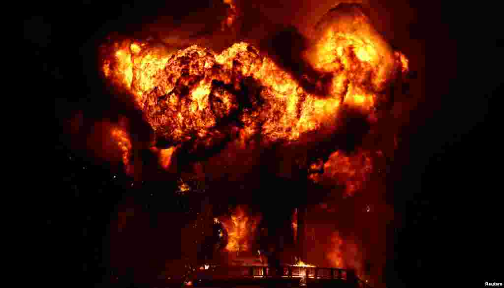 "Горящий человек". 2 сентября 2017 года