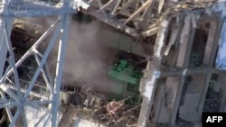 Oštećeni deo nuklearke Fukushima, 17. mart 2011