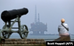 Буровая платформа Shell